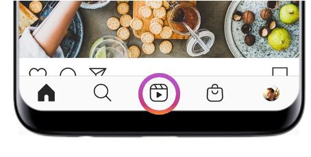 Instagram Reels Icon on home screen