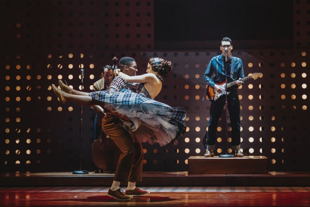 Some of the costumes from BUDDY: The Buddy Holly Story in South Africa