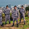 Cobras Protection Team on a mountain with Cape Town CBD in the background