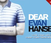 Dear Evan Hansen South Africa Poster with Show Dates